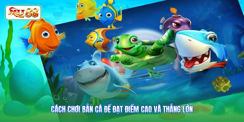 Cách chơi bắn cá để đạt điểm cao và thắng lớn