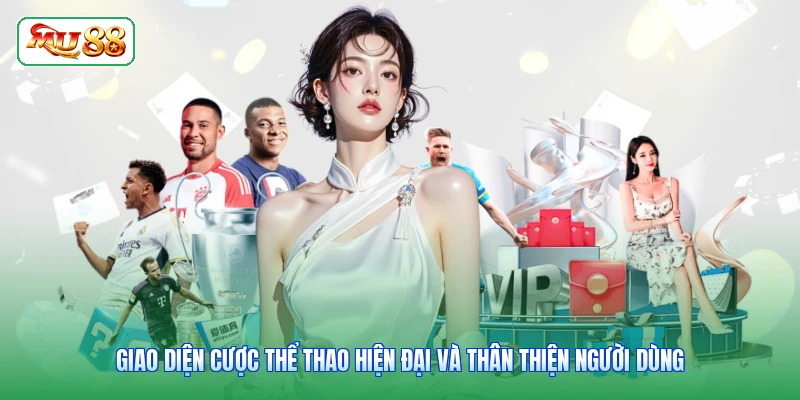 Giao diện cược thể thao hiện đại và thân thiện người dùng