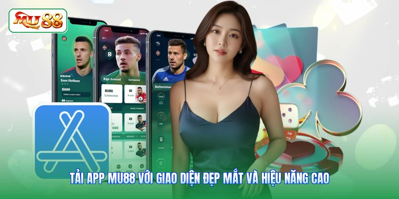 Tải app MU88 với giao diện đẹp mắt và hiệu năng cao
